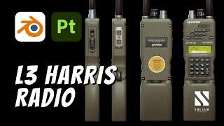 L3Harris Radio | Blender/Substance Painter Tutorial