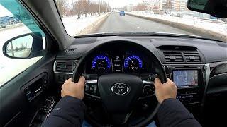 2016 TOYOTA CAMRY 3.5 (249) POV TEST DRIVE