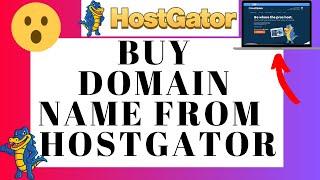 How To Buy Domain Name From Hostgator | Hostgator Domain Registration Tutorial