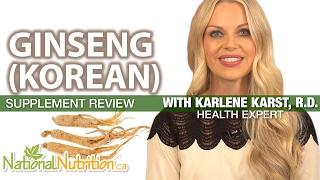 Korean Ginseng Benefits - Professional Supplement Review | National Nutrition