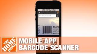 Barcode Scanner | The Home Depot Mobile App