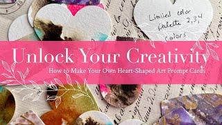 Unlock Your Creativity: How to Make Your Own Heart-Shaped Art Prompt Cards