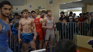 Взвешивание борцов до 61 кг, Дагестан 2022, до 24 лет.