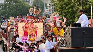 Ganesh Shobha Yatra 2024 | Ganesh Visarjan Procession in Hyderabad | Ganesh Nimajjanam 2024