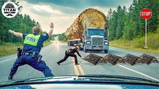 Dangerous Idiots Fastest Truck & Heavy Equipment Fails | Extreme Oversized Truck Transport #12