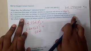 GATE CSE 2005 Q 1 || C PROGRAMMING  ||Data Structure || GATE Insights Version: CSE