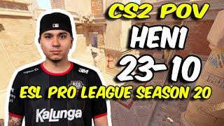 CS2 POV | RED Canids HEN1 (23/10) vs ENCE (Anubis) @ ESL Pro League Season 20