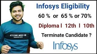 Infosys Eligibility Criteria | 10th 12th & Diploma |  Infosys Terminate Employees | Why Terminate? |