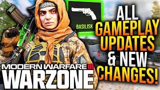 WARZONE: New GAMEPLAY UPDATE CHANGES & NOTES Revealed! Final AFTERMARKET UPDATE, New Events, & More!