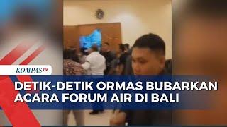 Ormas Bubarkan Acara Forum Air untuk Rakyat di Bali