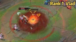 Rank 1 Vlad: CN Best Vladimir DOMINATING KR Master Elo! *LEVEL 3 SOLO KILL*