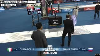 2019 165 T32 12 M S Individual Seoul KOR GP GREEN DANILENKO RUS vs CURATOLI ITA