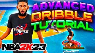 NBA2K23 ADVANCED DRIBBLE TUTORIAL w/ HANDCAM! FAST COMBOS - DRIBBLE LIKE 2K17 