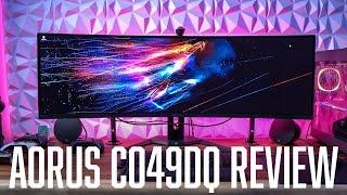 AORUS CO49DQ Review - One of the Best Super Ultrawide & Top OLED Monitors On the Market!