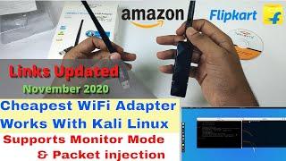 Cheapest USB WiFi Adapter for Kali Linux with monitor Mode and package Injection In India