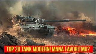 TOP 20 TANK KELAS BERAT & MODERN DI DUNIA