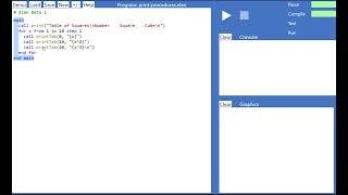 Elan input/output 1 - Printing to the Console