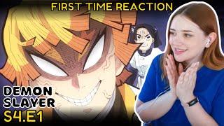 Training... begins!! | Demon Slayer S4 E1 | First time REACTION