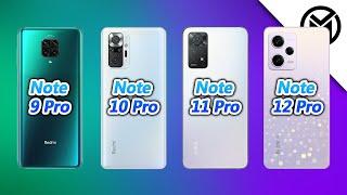 Redmi Note 9 Pro vs Redmi Note 10 Pro vs Redmi Note 11 Pro vs Redmi Note 12 Pro