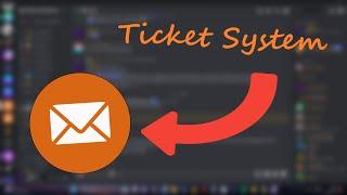 TICKET SYSTEM Discord Bot Vorstellung