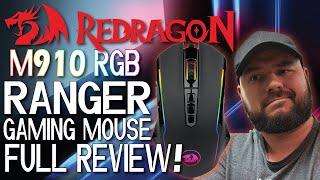 REDRAGON RANGER M910 GAMING MOUSE + SOFTWARE FULL REVIEW!