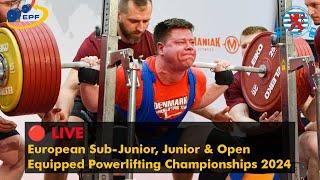  Men 120 & 120+ kg - European Equipped Powerlifting Championships 2024