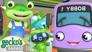 Grandma Gecko to the Rescue | Max the Monster Truck | Gecko's Garage | Animal Cartoons