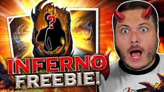 How I Got 14 Free INFERNO Cards in 13 MINUTES!  WWE SuperCard Trolled me HARD... 