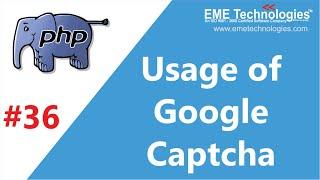 How to use Google Captcha in Core PHP