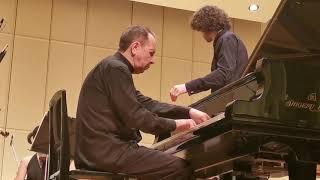 J.S.Bach Harpsichord Concerto in D-moll BWV 1052  M.Pletnev piano  Conductor A.Rubtsov  Part 1