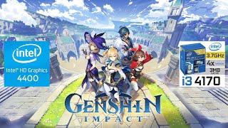 Genshin Impact | I3 4170 | Intel HD Graphics 4400 | 8GB RAM | 720P |