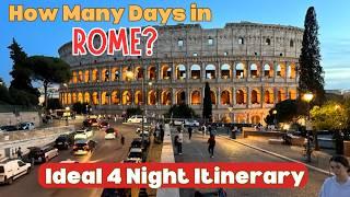 How Many Days In Rome? We Share The Perfect 3 Day Rome Itinerary.