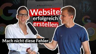 Website erfolgreich erstellen | Mobile Optimierung, Zielgruppen und mehr Tipps mit Roland Schütz