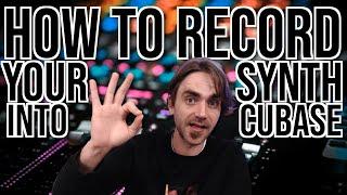 How to Record Your Synthesizer into Cubase - 3 Methods