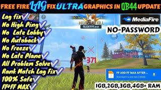 NEW FREE FIRE AND FREE FIRE MAX LAG FIX CONFIG FILE TODAY NEW LAG FIX CONFIG FILE ‼️