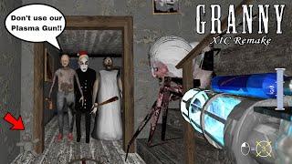 Granny XIC Remake Full Gameplay with Plasma Gun