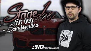 Stage 1 für den BMW F30 328i + Schubknallen