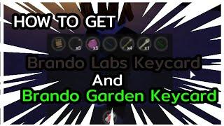 ROBLOX : Project Star HOW TO GET Brando Labs Keycard and Brando Garden Keycard [FIX]