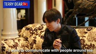 DIMASH SEAT DOWN FOR INTERVIEW IN CHINA & RUSSIA ( English Translation ) TERRY DEAR LOVE DIMASH