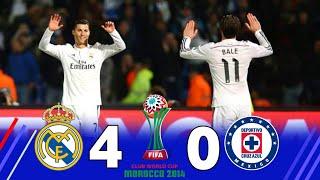 Real Madrid 4 × 0 Cruz Azul ◽Ronaldo,Bale and Benzema Showing Their Class in 2014 Club World Cup