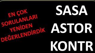 EN ÇOK TAKİP EDİLENLERİ TAZELEDİK #sasa hisse, #kontr ve #astor  #borsa #bist100