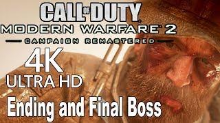 Call of Duty Modern Warfare 2 Remastered - Ending and Final Boss [4K]