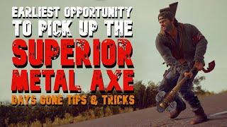 [DAYS GONE] Get the Best Melee Weapon EARLIER THAN YOU THINK