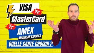 Visa vs. MasterCard vs. American Express : Quelle carte choisir ? 🪙