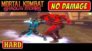 Subzero Vs Shao Kahn No Damage Difficulty Hard - Mortal Kombat Shaolin Monks