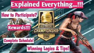 Crew All Talent Championship | Schedule | Rules | Requirements | Explained!!!