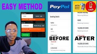 How to withdraw money from Paypal to Mobile Money | Easy method.