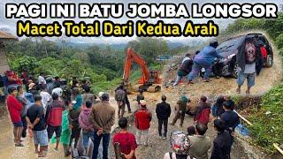 Pagi Ini Batu Jomba Longsor‼️Kemacetan Kedua Arah Kembali Terjadi