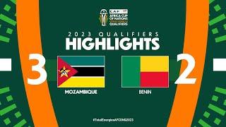 Mozambique  Benin | Highlights - #TotalEnergiesAFCONQ2023 - MD6 Group L