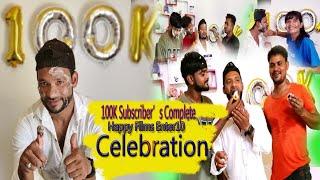 100K Subscriber's Complete  On Happy Films Enter10 " Thankyou So Much My YouTube Family ️Love U